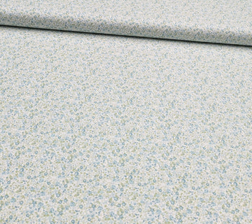 Acheter 016-blumenstrauch-hellblau Baumwolle bedruckt Blumen *Ab 50cm