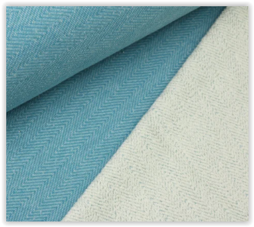 Buy 004-aqua Winter sweat herringbone look *From 50 cm