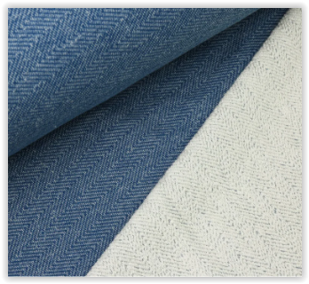 Acheter 006-bleu-jean Sweat d&#39;hiver aspect chevrons *À partir de 50 cm