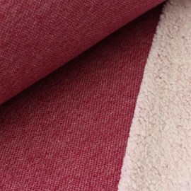 Acheter 018-bordeaux Cuir d&#39;agneau sweat d&#39;hiver *À partir de 50 cm