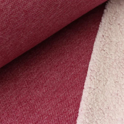Buy 018-burgundy Winter sweat lambskin *From 50 cm