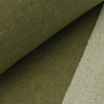 Acheter 078-oliv Cuir d'agneau sweat d'hiver *À partir de 50 cm