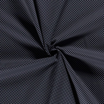Kaufen 008-marine Baumwolldruck Punkte 2mm * Ab 50cm