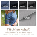 Bündchen im Schlauch meliert *Ab 25 cm-1