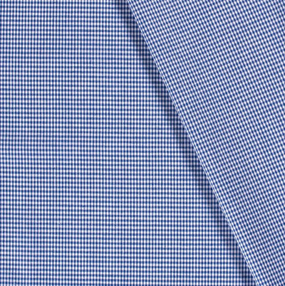 Buy 005-blue Cotton check 3mm * From 50 cm