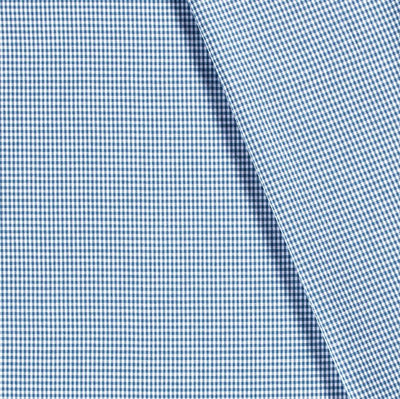 Buy 006-steel-blue Cotton check 3mm * From 50 cm