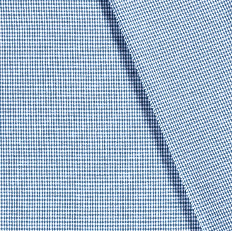 Buy 006-steel-blue Cotton check 3mm * From 50 cm