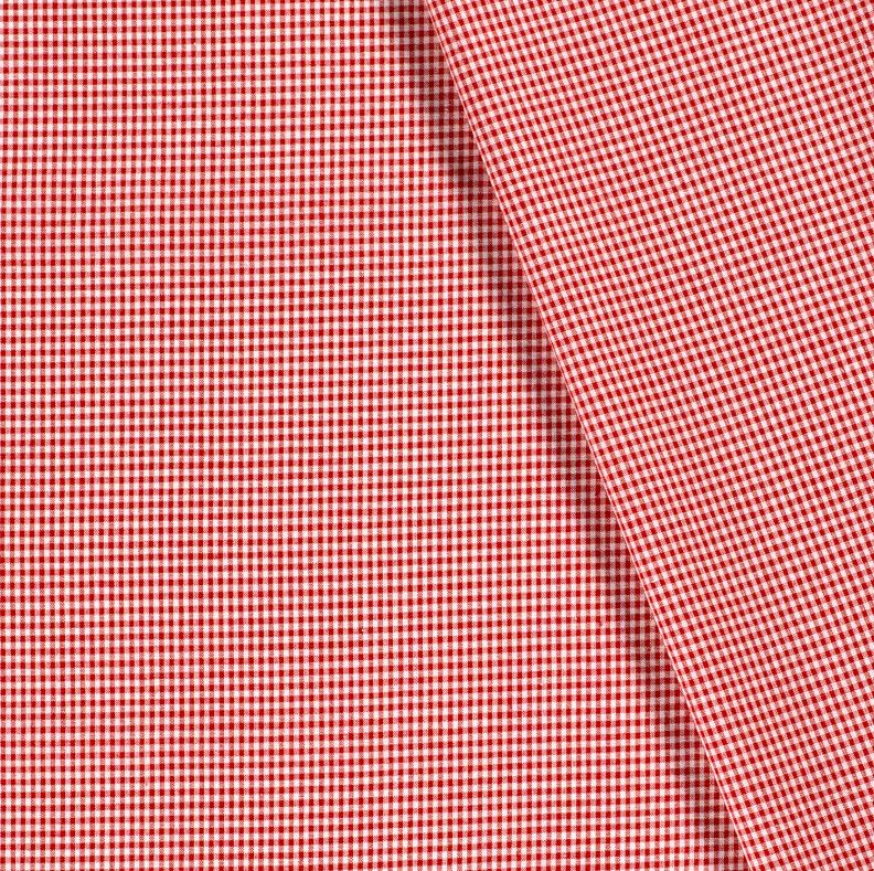Acheter 015-rouge Carreaux coton 3mm * A partir de 50 cm