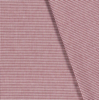 Buy 018-burgundy Cotton check 3mm * From 50 cm
