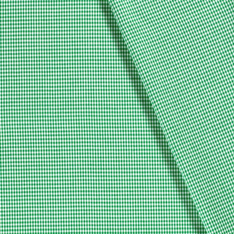 Buy 025-green Cotton check 3mm * From 50 cm
