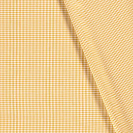 Kaufen 034-senf Baumwoll Karo 3mm * Ab 50 cm