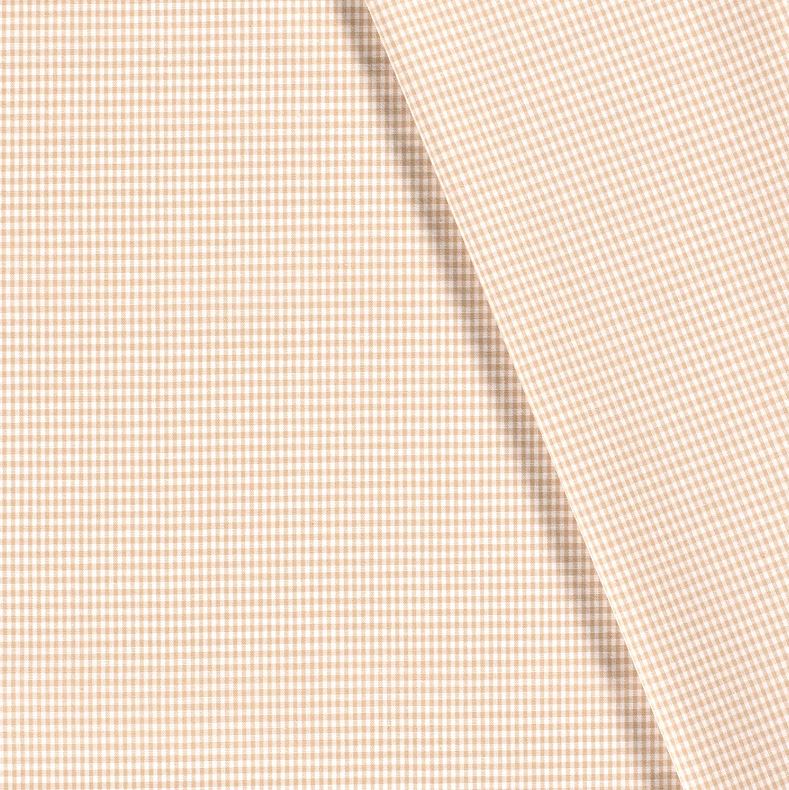 Buy 053-beige Cotton check 5mm * From 50 cm