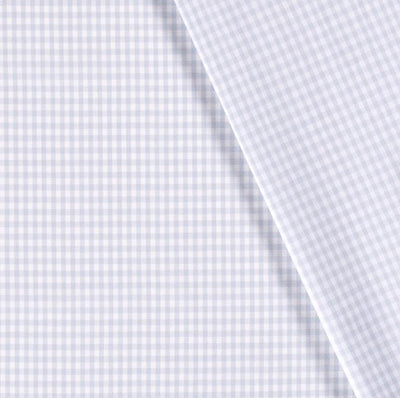 Buy 002-baby-blue Cotton check 5mm * From 50 cm