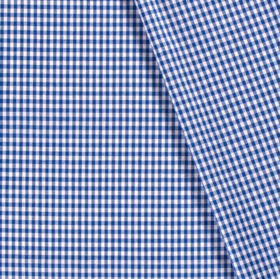 Buy 005-blue Cotton check 5mm * From 50 cm