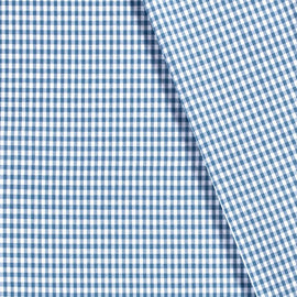 Kaufen 006-stahlblau Baumwoll Karo 5mm * Ab 50 cm