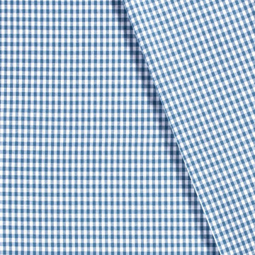 Kaufen 006-stahlblau Baumwoll Karo 5mm * Ab 50 cm