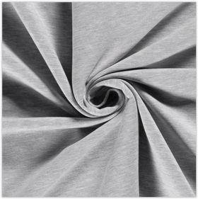 Kaufen 061-hellgrau-mel Stretchsweat * Ab 50 cm