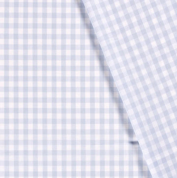 Kaufen 002-babyblau Baumwoll Karo 1 cm * Ab 50 cm