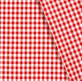 Kaufen 015-rot Baumwoll Karo 1 cm * Ab 50 cm