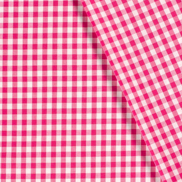 Kaufen 017-pink Baumwoll Karo 1 cm * Ab 50 cm