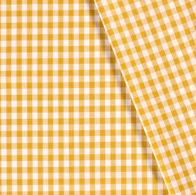 Acheter 034-moutarde Carreaux de coton 1 cm * A partir de 50 cm
