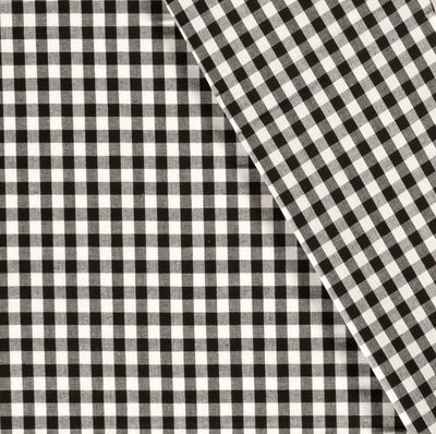 Buy 069-black Cotton check 1 cm * From 50 cm