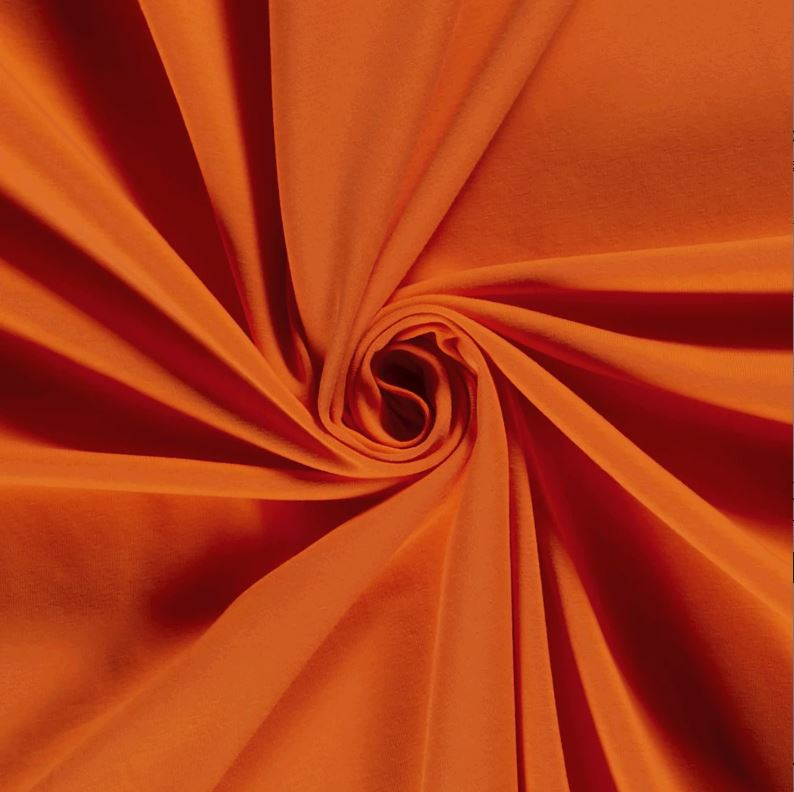 Buy 003-orange Cotton jersey *From 50 cm