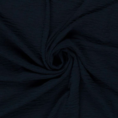 Kaufen 008-marine Kreppstoff blown *Ab 50cm