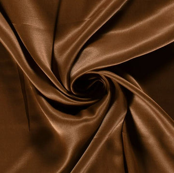Buy 055-brown Viscose Satin *From 50cm