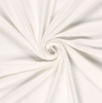 Kaufen 051-elfenbein French-Terry Krepp uni *Ab 50cm
