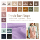 French-Terry Krepp uni *Ab 50cm-1