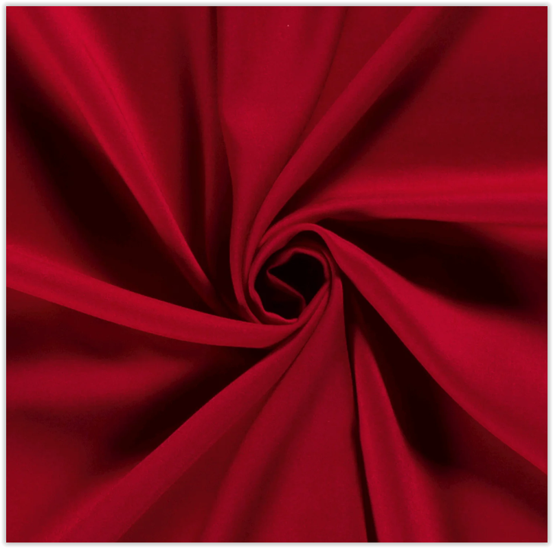Buy 015-red Viscose plain * From 50 cm