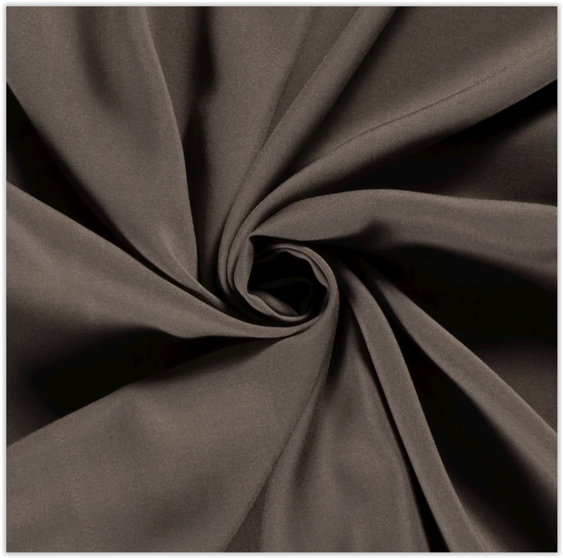 Acheter 054-taupe Viscose unie * A partir de 50 cm