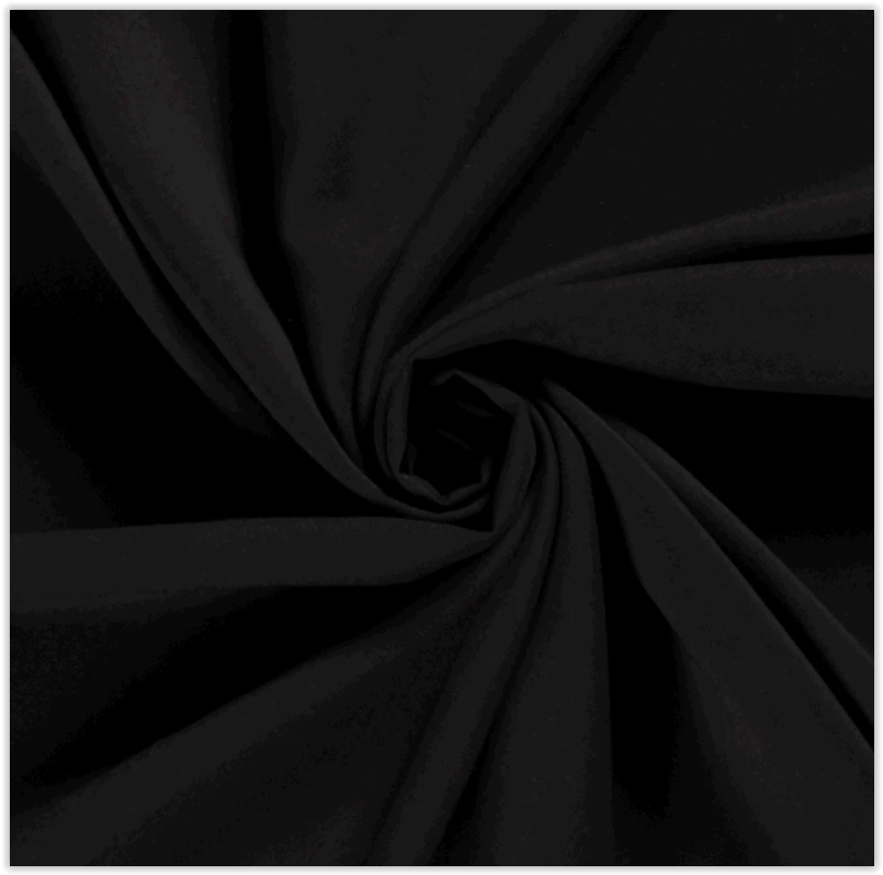 Acheter 069-noir Viscose unie * A partir de 50 cm