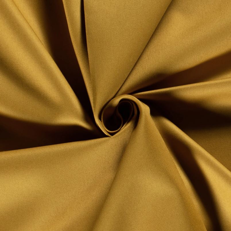 Köper-Twill Stoff (65% Polyester / 35% Baumwolle) – Uni, Für Berufsbekleidung & Deko – 0,5m Pro Stück