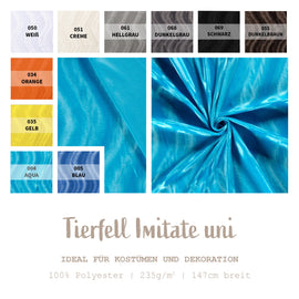 Tierfell Imitate uni *Ab 50cm