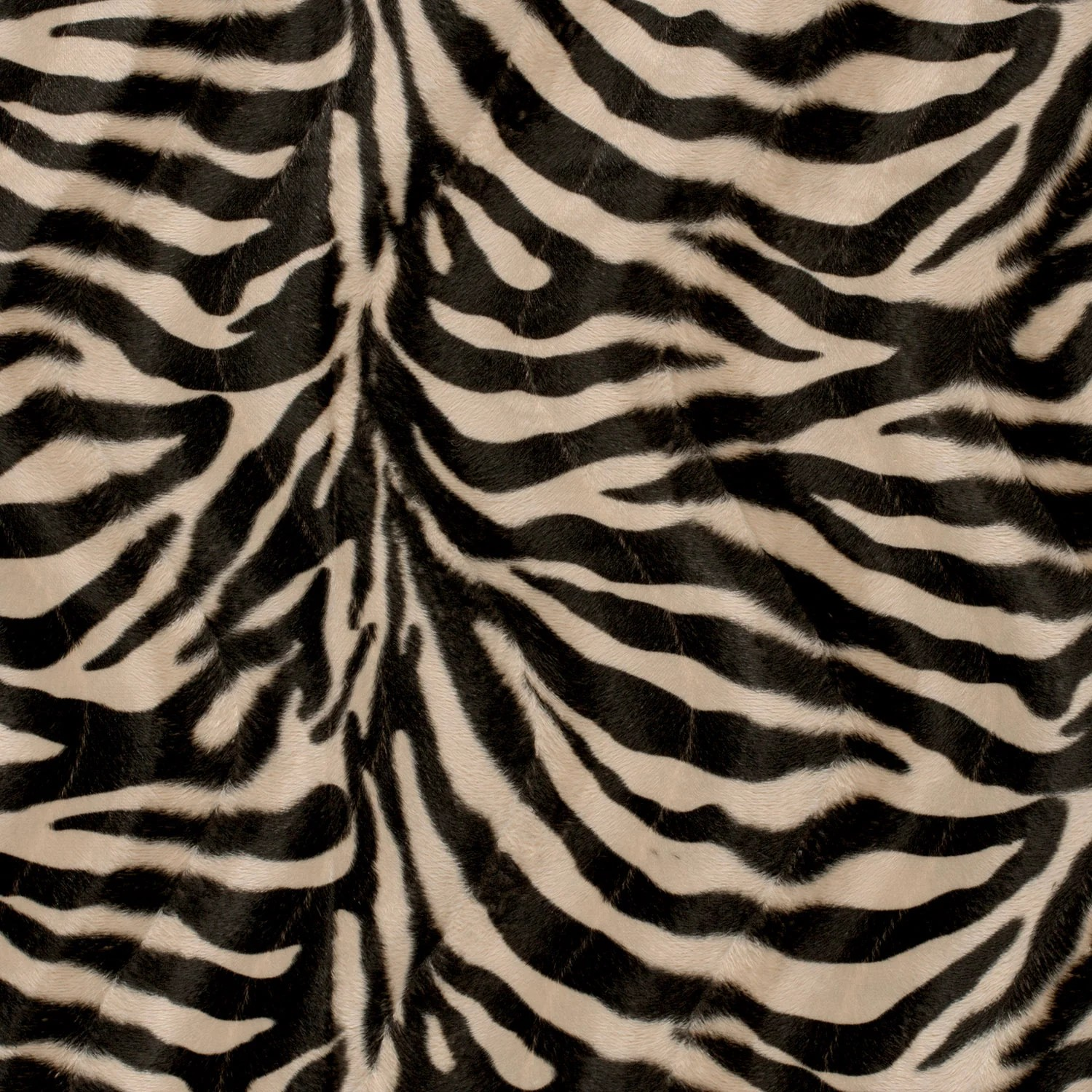 Kaufen 009-zebra-schwarz-beige Tierfell Imitate *Ab 50cm