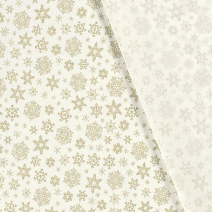 Kaufen 020-schneeflocken-creme Weihnachtsdrucke * Ab 25 cm