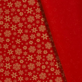 Acheter 021-schneeflocken-rot Impressions de Noël * À partir de 25 cm