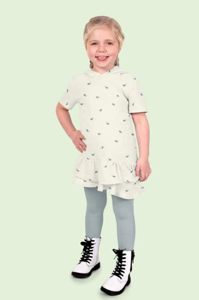 Musselin bedruckt Wale *Ab 50 cm - 0