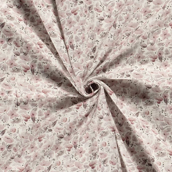 Mousseline imprimée *À partir de 25 cm