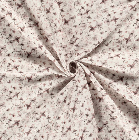 Mousseline imprimée *À partir de 25 cm