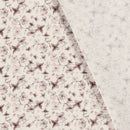 Mousseline imprimée fleurs asiatiques *Dès 25cm-1