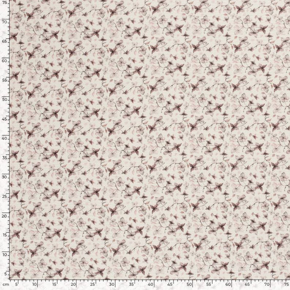 Mousseline imprimée *À partir de 25 cm