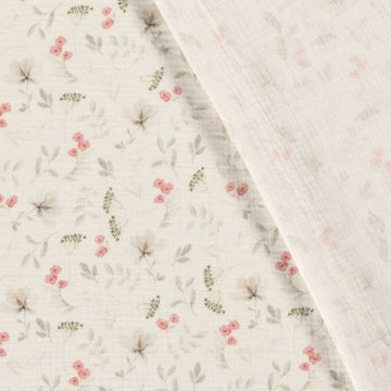 Acheter 007-fleurs-sauvages Mousseline imprimée *À partir de 25 cm