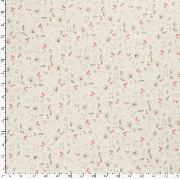 Mousseline imprimée *À partir de 25 cm