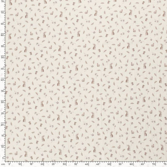 Mousseline imprimée *À partir de 25 cm