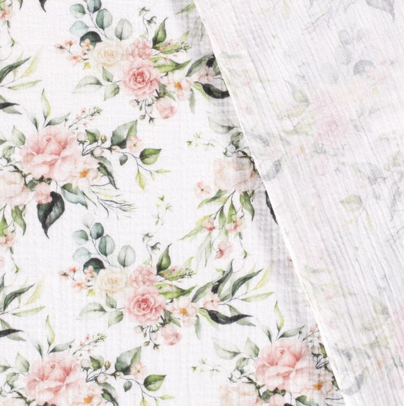 Mousseline imprimée *À partir de 25 cm