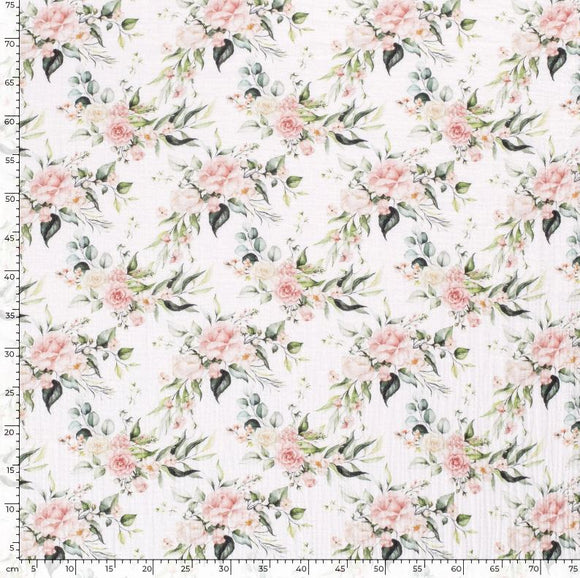 Mousseline imprimée *À partir de 25 cm