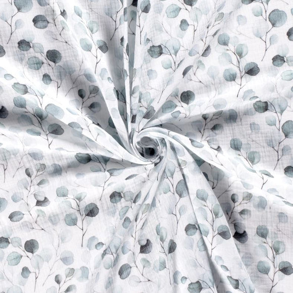 Mousseline imprimée *À partir de 25 cm